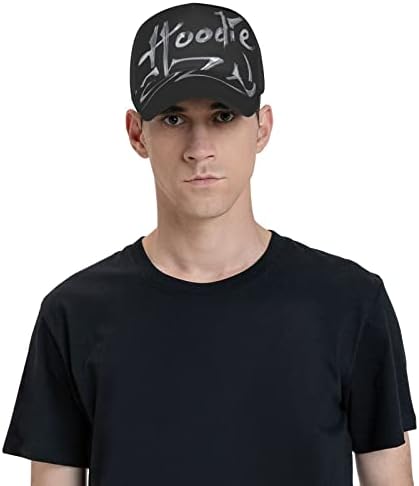 Бейзболна шапка с логото на Група A Boogie Rapper Wit Da Hoodie, Дамски Мъжка бейзболна шапка на Контролирани Размер За Джогинг,