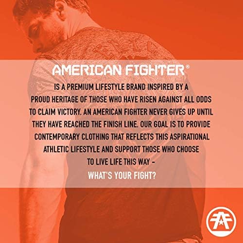 Мъжки Текстурные тениски American Fighter с Прилагането на фолио и Мастило с Висока Плътност