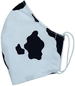 Защита от прах за лице от Бик крава и Бик - за многократна употреба и моющийся Памук Удобен Дишаща материал - за защита на половината