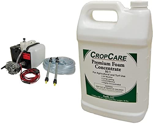 Система за етикетиране на пяна CropCare обем 2,5 литра (F2500) с Блок за управление, Каплеотводящими тръби, 33-инчов сливным маркуч,