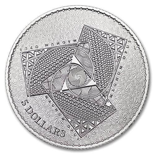 2022 Токелауанская Сребърна монета Magnum Opus с тегло 1 унция, Диамант (BU), без да се прибягва, със сертификат за автентичност