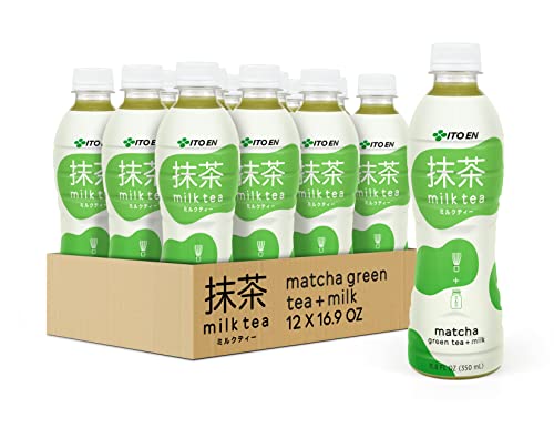 Чай с мляко Ito En Matcha, подсладено, 11,8 унция (опаковка от 12 броя)