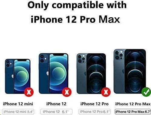 hepix е Съвместим с облак калъф за iPhone 12 Pro Max, облака на небето за iPhone 12 Pro Max Калъф за Жени и Момичета, Гъвкав Мек