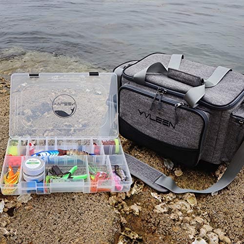 Комплект Чанта за Риболовни Принадлежности YVLEEN с Чекмедже За Съхранение на Уреди