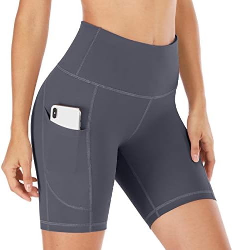 Комплект панталон IUGA Premium (размер X-Large)- Включва 1 Гамаши-капри за жени с джобове, 1 Байкерские къси панталони За жени с