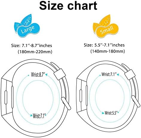 [10 x] Меки силиконови гривни, съвместими с джапанки Fitbit Charge 4, Спортни Сменяеми въжета за Fitbit Charge 4/Fitbit Charge 3