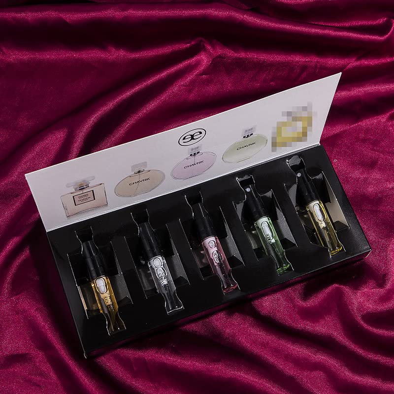 Набор от образци на парфюми YiYLunneo Authentic Small Q Издание от 5 теми, Подарък кутия, Дамски парфюм 3 мл正品小样5香水水3ml
