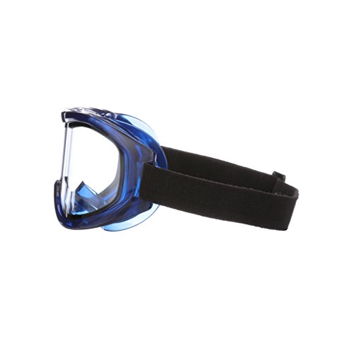 Защитни очила Sellstrom – Odyssey II Eye Protection, S80200, фарове за Мъгла, Устойчиви на надраскване, без латекс, Защитни очила за мъже и жени, с два прозореца прозрачни лещи в синя ра