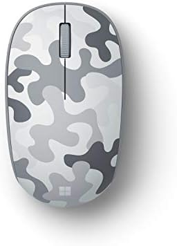 Мишка Microsoft Bluetooth - Пастельно на синия цвят. Удобен дизайн, Използването на дясната / лявата ръка, 4-Полосное колелце, Безжична