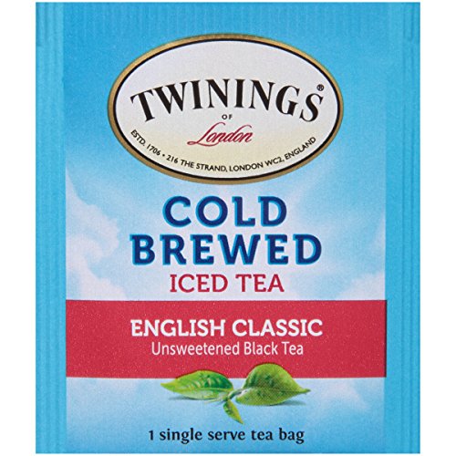 Twinings Английски Класически студен чай студена напитка в пакетчета, 20 парчета (опаковка от 6 броя)