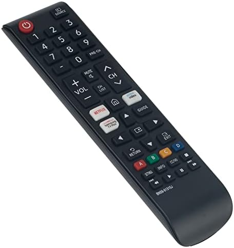 Allimity BN59-01315J Заменя с дистанционно управление, подходяща за Samsung Smart TV, с кнопочными клавишите Netflix, PrimeVideo