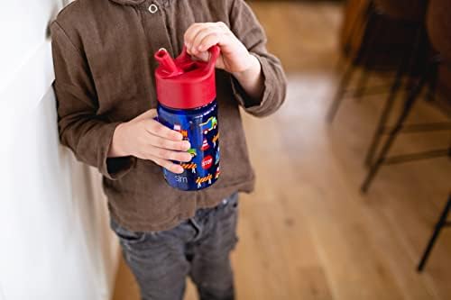Просто Модерна Детска бутилка за вода Disney Encanto, Пластмаса, не съдържат BPA, Тритановая чаша с Херметични Сламен капак | Множество