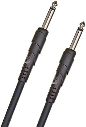 Китара кабел D ' Адарио - Китара каишка - Включете 1/4 инча на куплунга, а 1/4 инча - Класическа серия - 5 Фута / 1,52 м - Директни