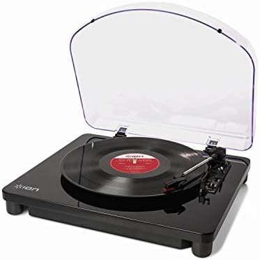 Плеър ION Audio Classic LP | 3-Високоскоростен USB media player за Mac и PC, с възможност за сгъване пылезащитной капак