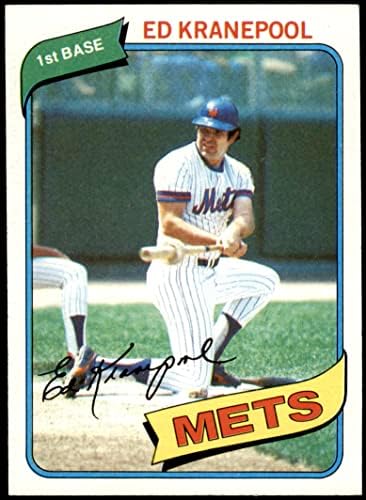 1980 Topps 641 Ед Кранпул Ню Йорк Метс (Бейзболна картичка) NM + Метс