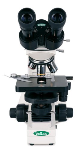Клиничен микроскоп VanGuard 1333PHI Brightfield, Фазово-контрастен, с Тринокулярной глава, Халогенни светлини, 10-Кратно, 20-кратно,