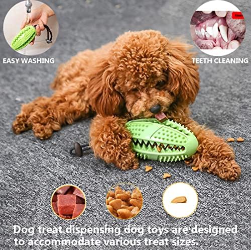 Играчки за кучета с дозиране екстри Azptan, Играчки за Дъвчене за кучета, Трайни Играчки за никнене на млечни зъби при малките Кученца,