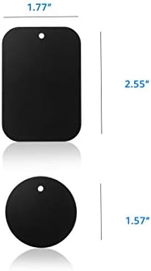 8 Опаковки от Подмяна на метална плоча за закрепване на D. Sking Кола телефона Железни табели за автомобилни комплекти за закрепване