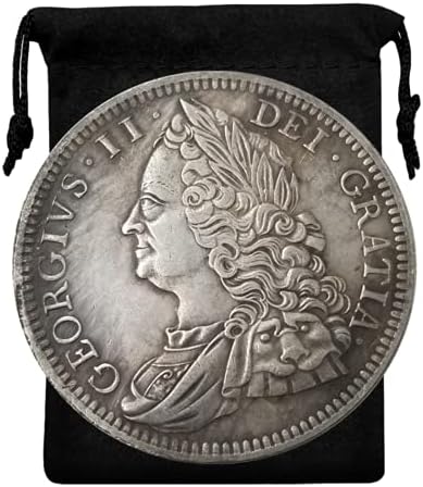 Kocreat Копие 1746 Обединеното Кралство Монета Великобритания-Точно Копие На Великобритания Сребърен Долар Пенс Златна Монета Кралската Сувенирни Монети Щастливата М?