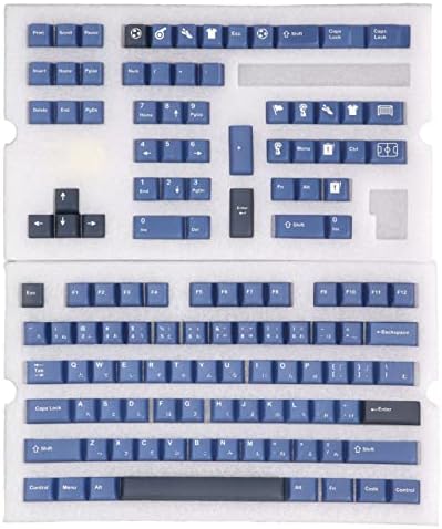 Acogedor PBT Keycaps 128 Комбинации Японски, Череша Височина, обичай ключ от ПБТ, подходящ за геймърска механична клавиатура, устойчива на износване