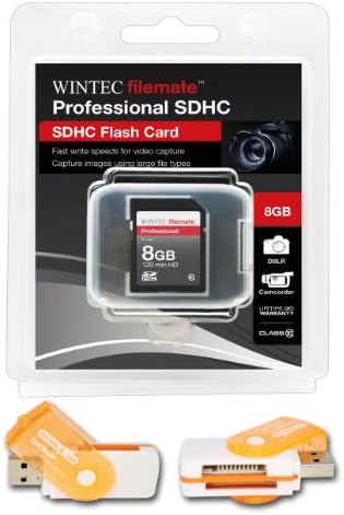 Високоскоростна карта памет 8GB Class 10 SDHC Team 20 MB/S. Най-бързата карта на пазара за фотоапарат Panasonic Lumix DMC-GF1K-К.