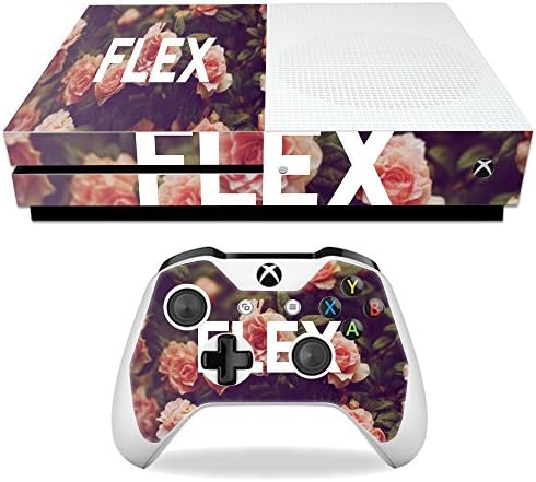 Корица MightySkins е Съвместим с Microsoft Xbox One S - Flex | Защитно, здрава и уникална Vinyl стикер | Лесно се нанася, се отстранява и обръща стил | Произведено в САЩ