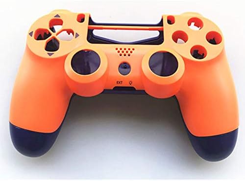 Направи си САМ Пълно Тяло във формата на Миди Пластмасова кутия във формата На Миди Преден Корпус с Отвертка за бутоните за Playstation 4 Контролер JDS-040 PS4 040 (Оранжев)