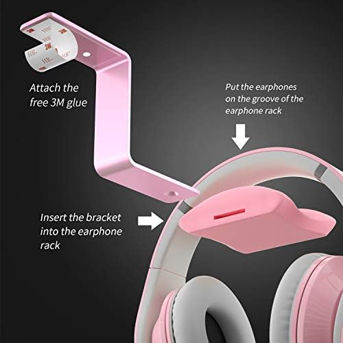 Розова кожа контролер PS5 и Розово Притежателя Слушалки